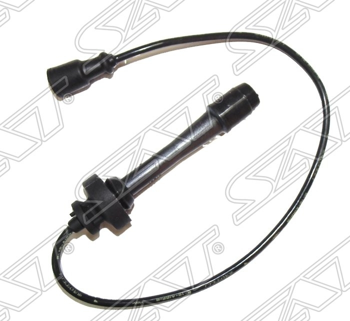 Провода высоковольтные MAZDA FPFS (№1 длинный) BJGFLWCP (кругл.резин.) SAT, STFP8518140A