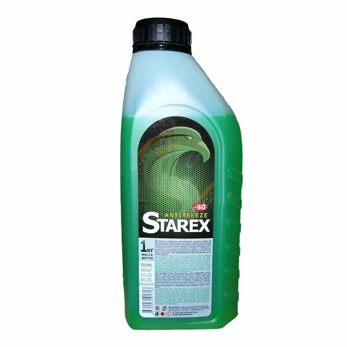 Антифриз STAREX GREEN ЗЕЛЕНЫЙ G11 1 КГ 700615 SINTEC, 700615