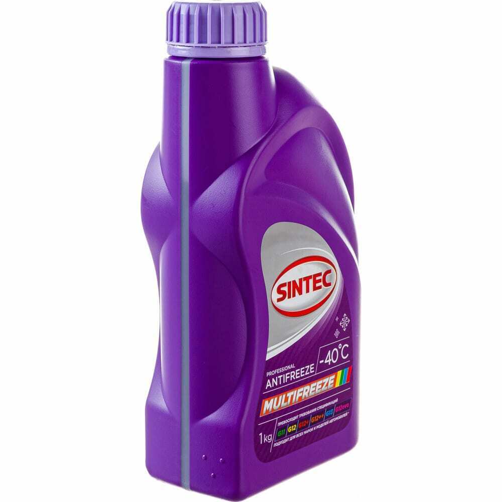 Антифриз Sintec Multifreeze violet -40 1кг SINTEC, 800533