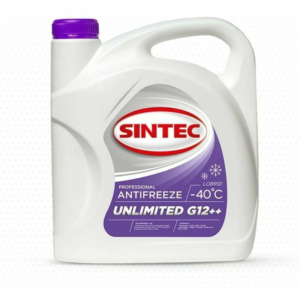 Антифриз Sintec Unlimited G12++ violet -40 1кг SINTEC, 801502