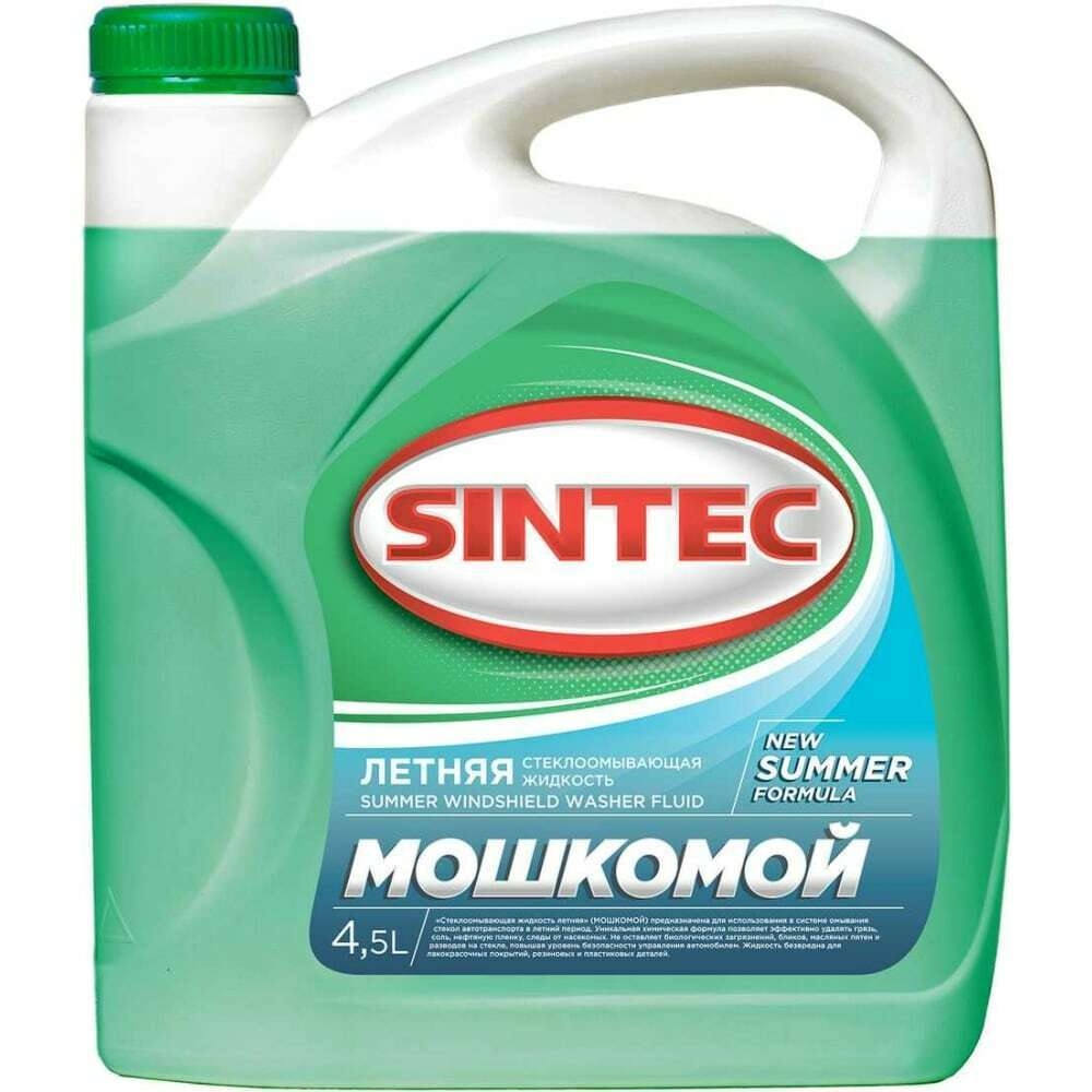 Стеклоомывающая жидкость летняя фирмкан SINTEC, 912243