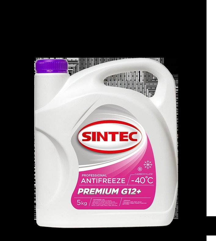 Антифриз Sintec Premium G12+ red -40 5кг SINTEC, 990450