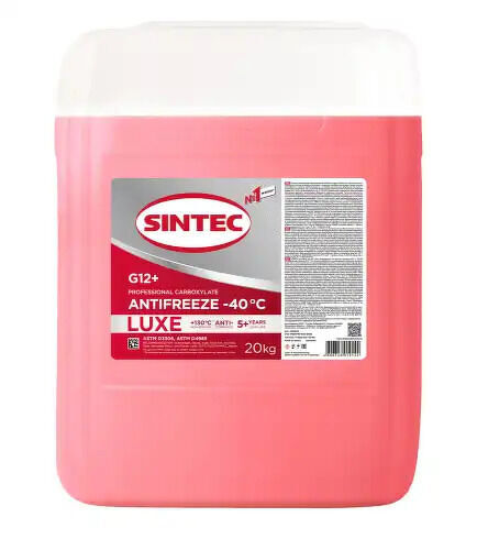 Антифриз, SINTEC ANTIFREEZE LUX G12 20Л SINTEC, 990470