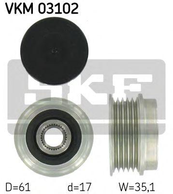 шкив ген SKF, VKM03102