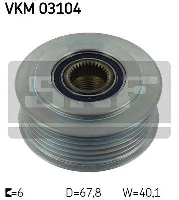 шкив ген SKF, VKM03104