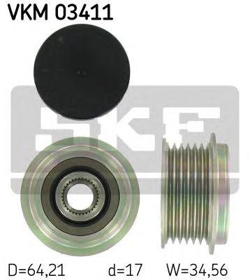 Шкив генератора SKF, VKM03411