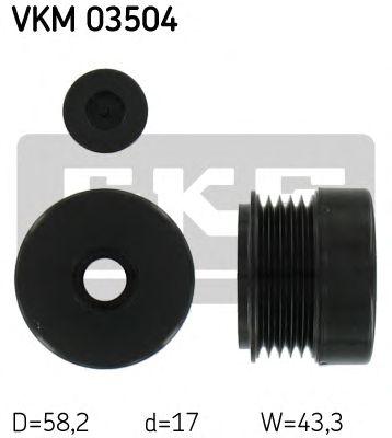 шкив ген SKF, VKM03504