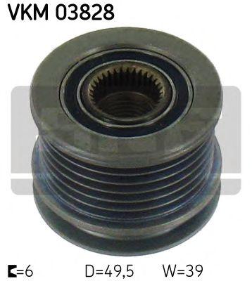 Шкив генератора SKF, VKM03828