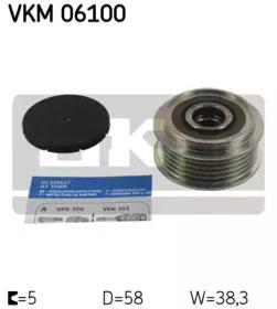 Шкив генератора SKF, VKM06100
