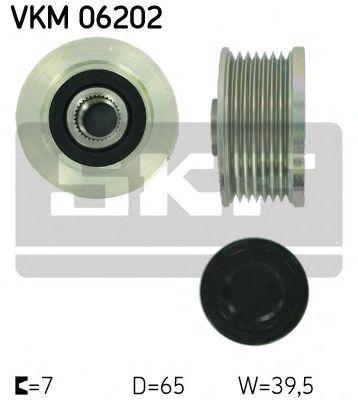 Шкив генератора SKF, VKM06202