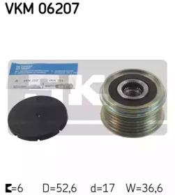 Механизм свободного хода генератора SKF, VKM06207