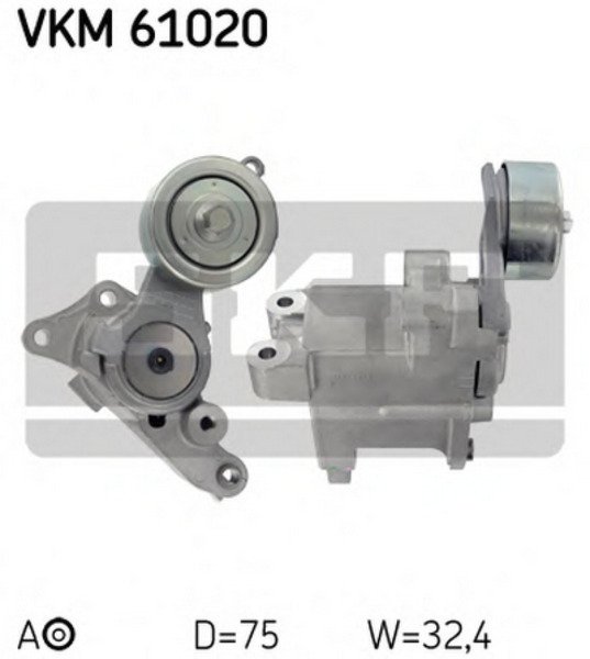 Ролик приводного ремня SKF, VKM61020