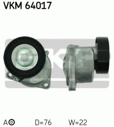 Натяжитель ремня генератора SKF, VKM64017