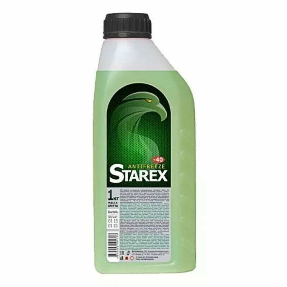 Антифриз Starex green -40 1кг (Север) STAREX, 700615