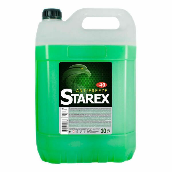 Антифриз Starex green -40 10кг (Север) STAREX, 700617