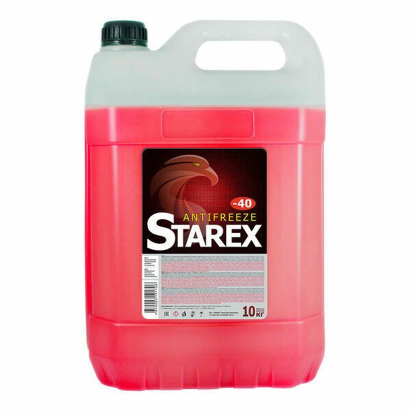 Антифриз Starex red -40 10кг (Север) STAREX, 700620