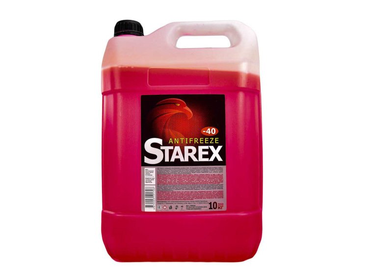 Антифриз Красный STAREX, ANTIFREEZER10KG