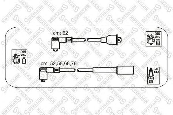 К-кт проводов Honda Civic, Mazda 323626929 1.3-2.0 83> STELLOX, 1038078SX