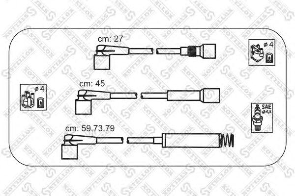 К-кт проводов Opel Vectra 1.82.0 88> STELLOX, 1038129SX