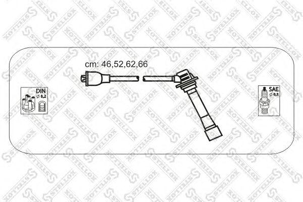 К-кт проводов Mazda 626MX6 1.82.0 91> STELLOX, 1038132SX