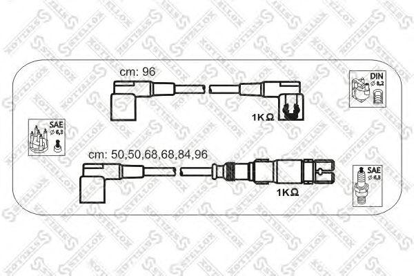 К-кт проводов MB W124W201W126 2.63.0 M103 85-95 STELLOX, 1038260SX