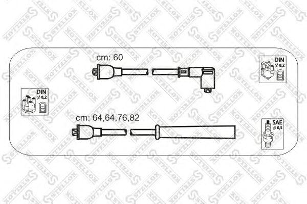 К-кт проводов Ford Sierra 1.31.82.0 OHC 82> STELLOX, 1038310SX