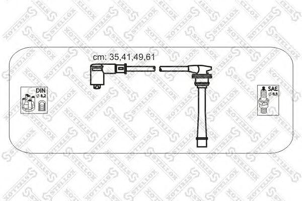 К-кт проводов Hyunday LantraCoupe 1.6i1.8i2.0i 95-02 STELLOX, 1038412SX