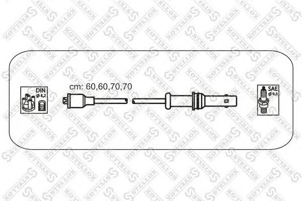 К-кт проводов Subaru ImprezaLegacy 4WD 1.6-2.2i 92> STELLOX, 1038447SX