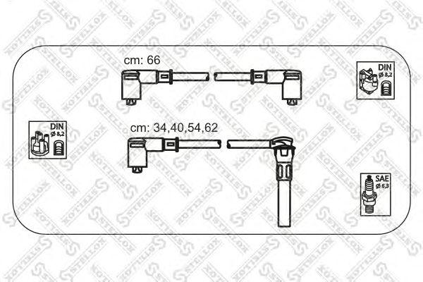 К-кт проводов Ford ScorpioSierra 2.0 DOHC 89> STELLOX, 1038518SX
