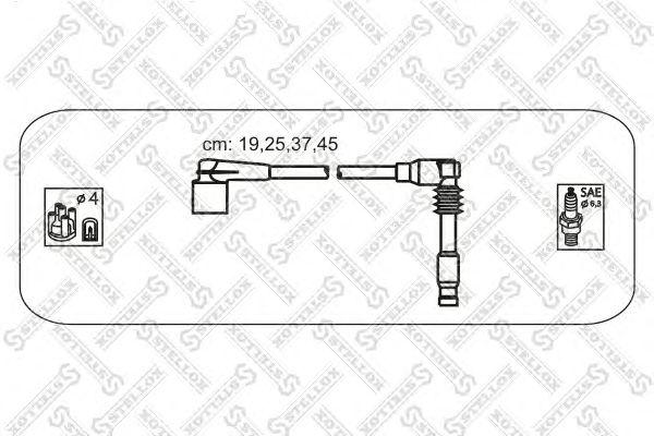 К-кт проводов Daewoo Nubira 1.8i 03>RezzoEvanda 2.0i 00>, Chevrolet Lacetti 1.8i 05> STELLOX, 1038571SX