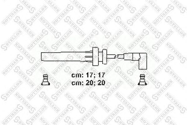 К-кт проводов Chrysler CirrusNeonStratusVoyager 1.82.0 94> STELLOX, 1038589SX