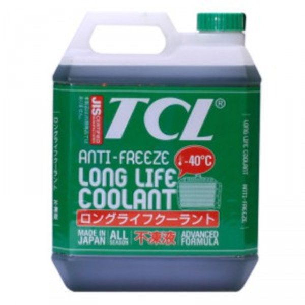 Антифриз TCL LLC 4L 40C ЗЕЛЕНЫЙ (ЯПОНИЯ) TCL, LLC01243
