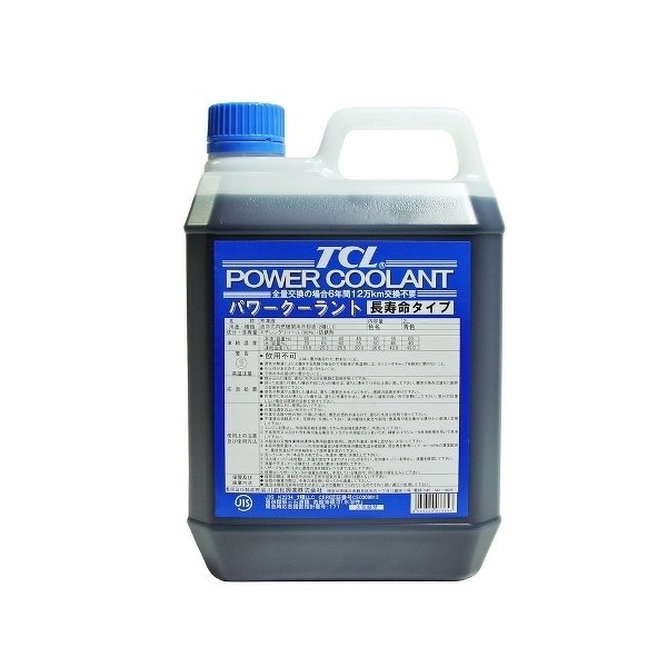 Антифриз TCL POWER COOLANT концентрированный синий, длительного действия, 2 л TCL, PC2CB