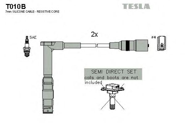 Провода высоковольтные TESLA, T010B