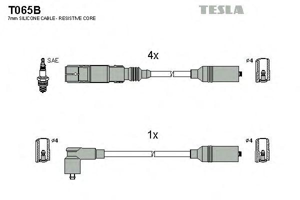 Провода высоковольтные TESLA, T065B