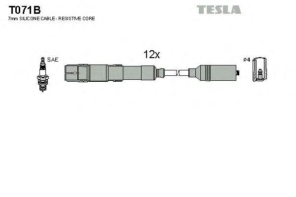 Провода высоковольтные TESLA, T071B