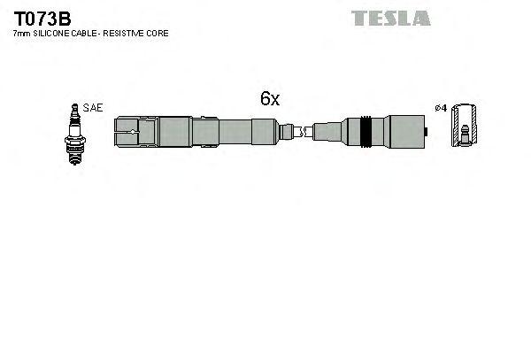 Комплект проводов TESLA, T073B