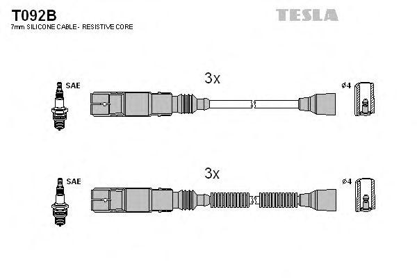 Провода высоковольтные TESLA, T092B