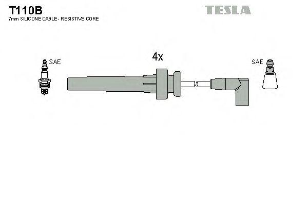 Комплект проводов TESLA, T110B