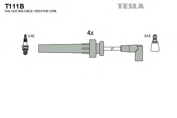 Комплект проводов TESLA, T111B