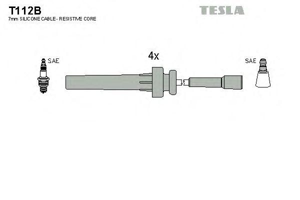 Комплект проводов TESLA, T112B