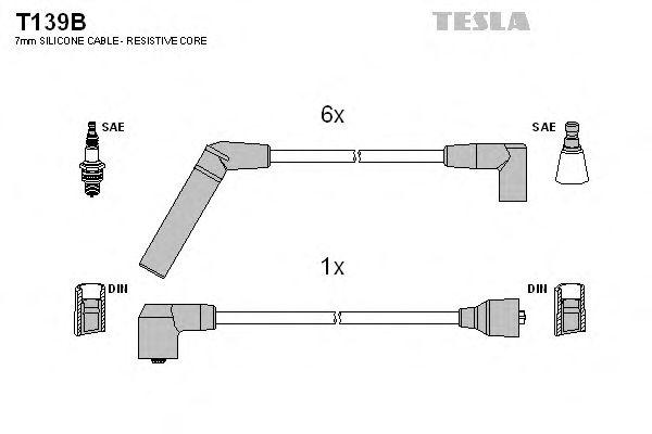 Провода высоковольтные TESLA, T139B