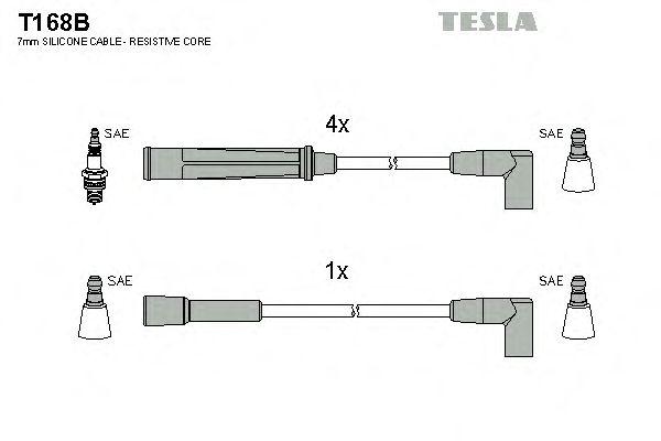 Комплект проводов TESLA, T168B