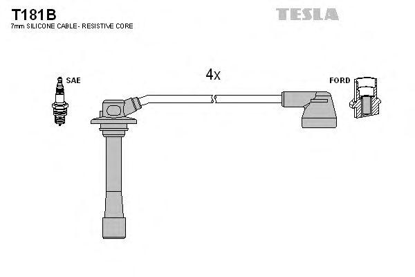 Провода высоковольтные TESLA, T181B