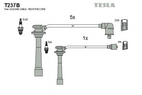 Провода высоковольтные TESLA, T237B
