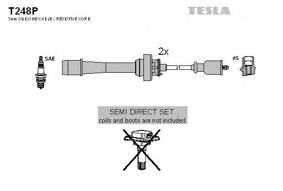 Провода высоковольтные TESLA, T248P