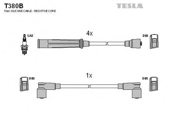 Провода высоковольтные TESLA, T380B