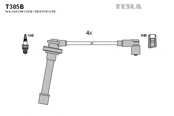Комплект проводов TESLA, T385B
