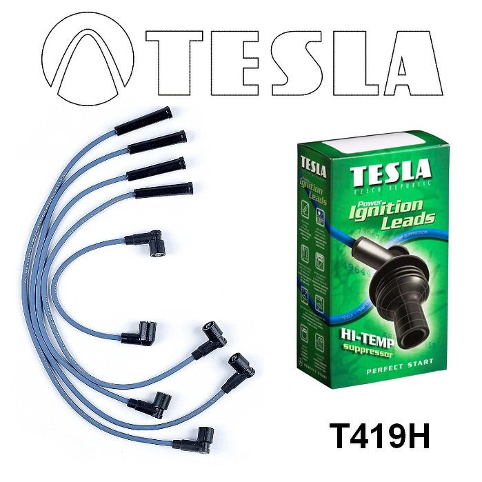 ВЫСОКОВОЛЬТ.ПРОВОДА TESLA, T419H