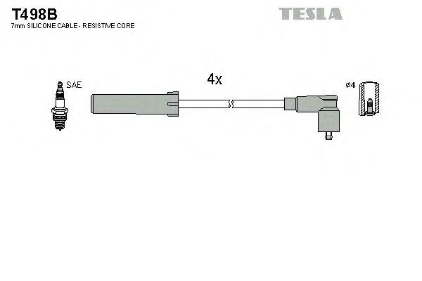 Комплект проводов TESLA, T498B